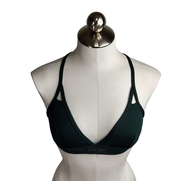 Savage x Fenty Spotlight Low Impact Sports Bra Womens Size Small Botanical Green - Picture 2 of 9